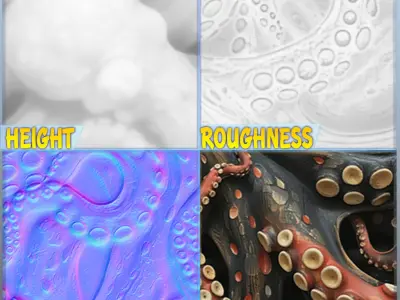 Octopus Seamless Texture Texture