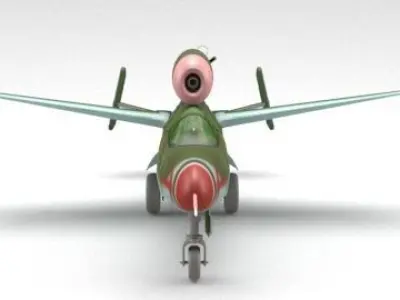 plane toy fighter jet 3D model