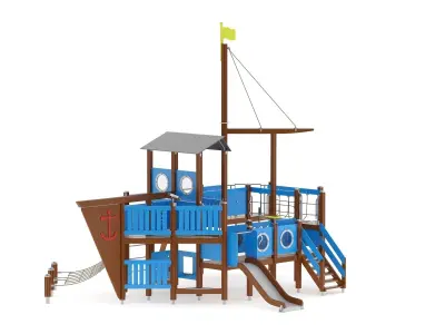 Lappset Fishing Ship 3D model