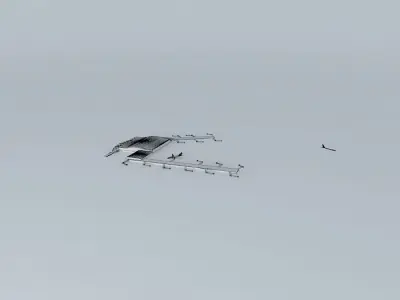 Flying Like a Kiss Flights 67 26 390 Free 3D model