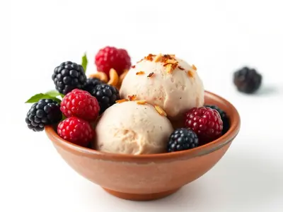 Historic-inspired Clay Bowl with Wild Berry Sorbet model pack Low-poly 3D model