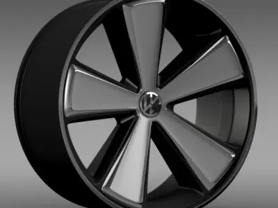 E Bugster Concept 2012 rim 3D model