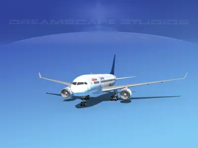 Boeing 787-8 Egypt Air 3D model