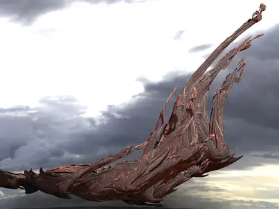 Scull waves 3 3D model