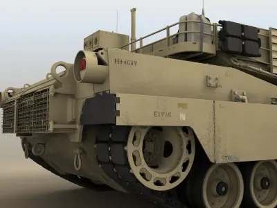 M1A1 Abrams 3D model