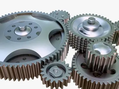 Gear Mechanism M1 3D model