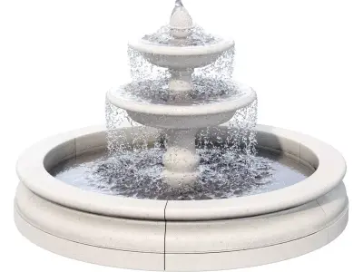 Campania - Beaufort Fountain 3D model