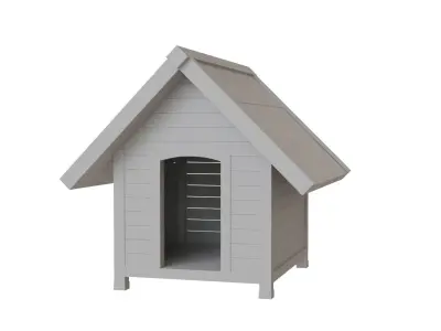 Dog House  Free 3D model