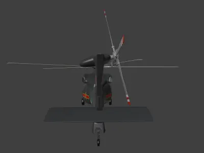 Harbin Z-20 - THE CHINESE BLACK HAWK - 3D model