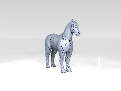 Horse Voronoi 3D model