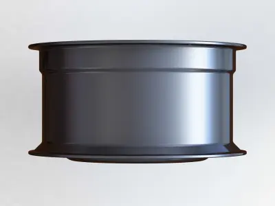 Heavy Truck Steel Wheel Rim 315 80R225 3D model