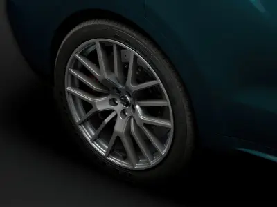 Maserati Levante GranLusso 2020 wheel 3D model