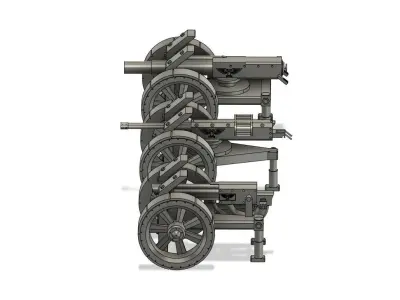 Imperial Of Man Weapons Platforms 3D print model