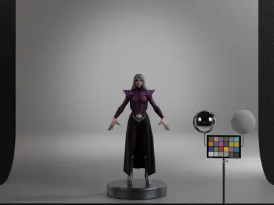 Clea Strange Low-poly 3D model