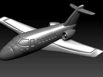 Boing 747 plane Model 3D print model