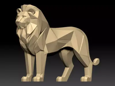 The Lion 3D model