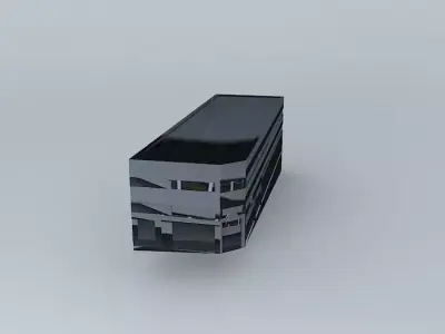 Shopping arcades Free 3D model