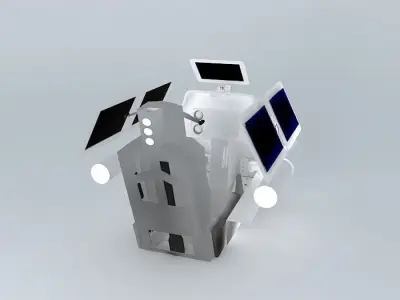 britainia Knightmare Cockpit Free 3D model