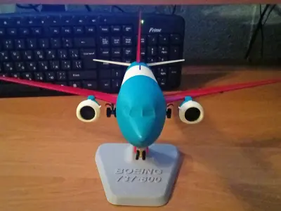 121211 Model kit Boeing 737-800 no Winglet Down 3D print model