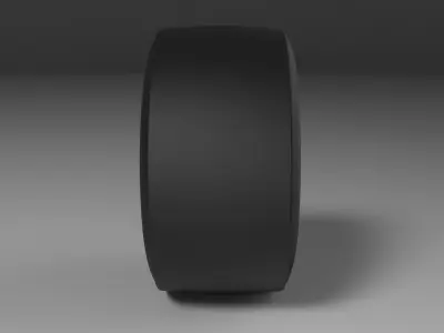 Rear wheel from Top fuel dragster 3D model
