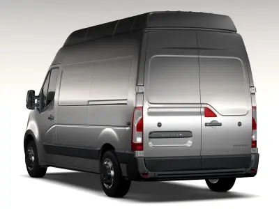 Renault Master L2H3 Van 2010 3D model