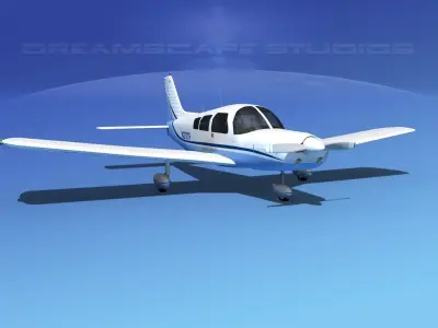 Piper PA-28 V07 3D model