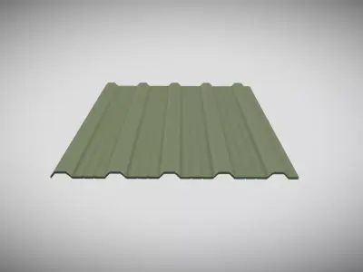 Building Cladding Low-poly 3D model