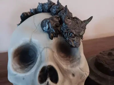 Babay Dragon - Flexi Fidget toy 3D print model