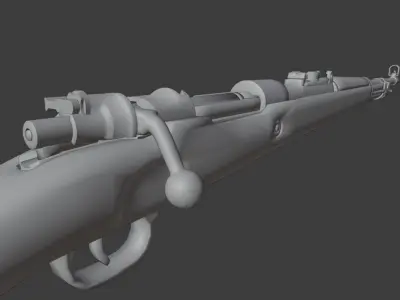 Mauser K98 3D model