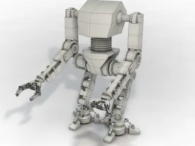 Robot star wars 3D model