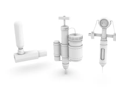 FALLOUT ITEM JET PSYCHO STIMPAK 3D print model