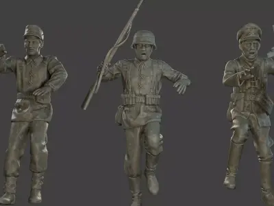 German SS Pack ww2 GSSP1 3D print model