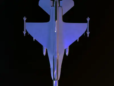 Falcon 16 3d print ready  3D model
