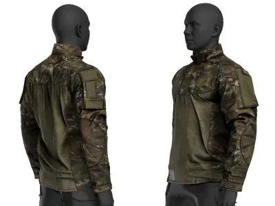 Combat Shirt Low-poly 3D model