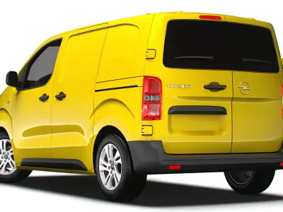 Opel Vivaro Van L1 2024 3D model