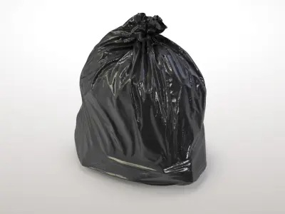 Garbage Bag 01 3D model