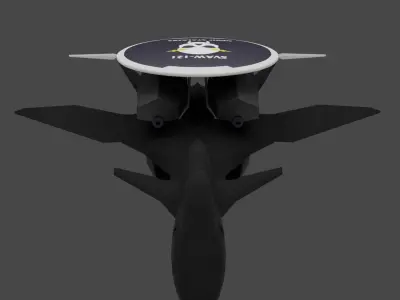 VE-11B THUNDERSEEKER AIRCRAFT CONVERSION KIT for YAMATO VF-11B Free 3D print model