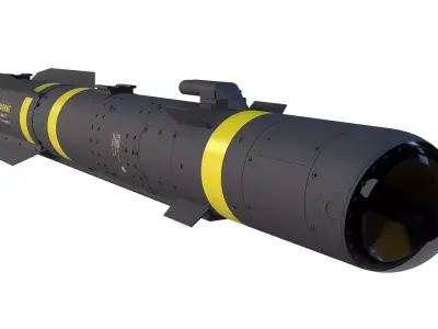 JAGM The Joint Air-to-Ground Missile 3D model