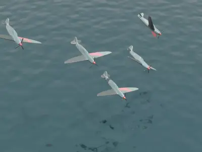 Squadron spitfire 3D model