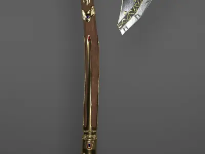 Leviathan Axe Free 3D model