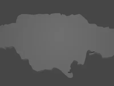 Jamaica Island Model Low-poly 3D model