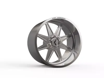 KG1 SCUFFLE-1 WHEEL 3D MODEL 3D model