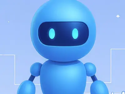 Cute Robot Character  Stylized 3D Mascot Rigged  Game Ready Low-poly 3D model