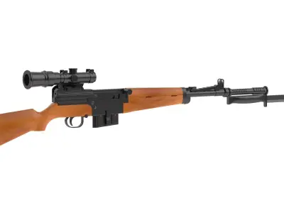 MAS-49 rifle 3D model
