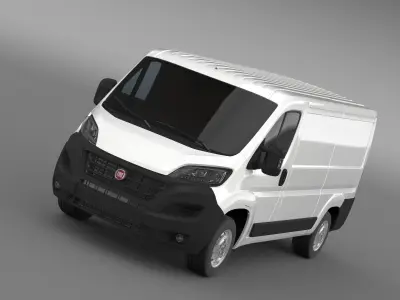 Fiat Ducato Van L2H1 2017 3D model