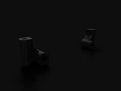 Yokomo Yd2 Front Magnet mount V2 Free 3D print model