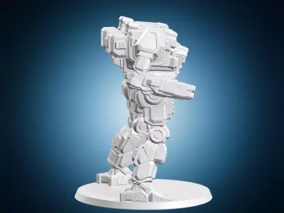 Gargoyle from Battle Tech Miniature 3D print model