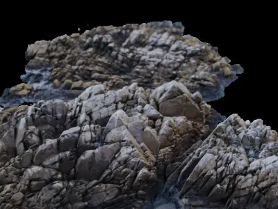 Royal Tomb of King Munmu 3D model