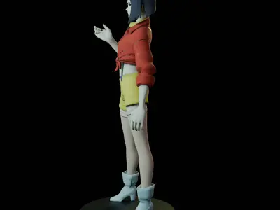 Faye Valentine 3D print model