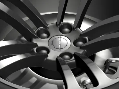 Chrysler 300 SRT8 Core wheel 3D model